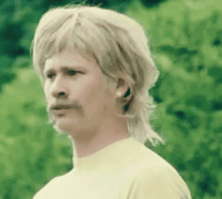 A gif of a guy mouthing "what the fuck"